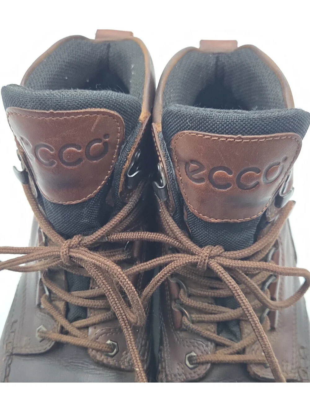 2008 ECCO Track II Track 25 Gore-Tex Bison Leather Hiking Boots US 9-9.5 EU 43